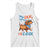 Funny Patriotic Dachshund Tank Top My Dog Thinks I Am Cool USA Dog Lover TS14 White Print Your Wear