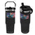 Funny Jesus Shark Flip Straw Tumbler Christian Patriotic American Flag Meme TS14 One Size: 30 oz Black Print Your Wear