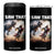 Funny Jesus Dinosaur 4 in 1 Can Cooler Tumbler I Saw That Christan Meme TS14 One Size: 16 oz Black Print Your Wear