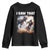 Funny Jesus Dinosaur Youth Sweatshirt I Saw That Christan Meme TS14 Black Print Your Wear