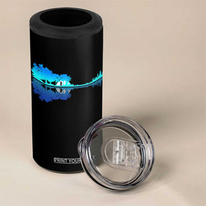 Guitar Lake Shadow 4 in 1 Can Cooler Tumbler Acoustic Guitarist Musician Nature Lover TS14 Print Your Wear