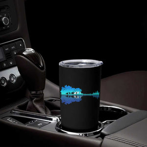 Guitar Lake Shadow Tumbler Cup Acoustic Guitarist Musician Nature Lover TS14 Print Your Wear