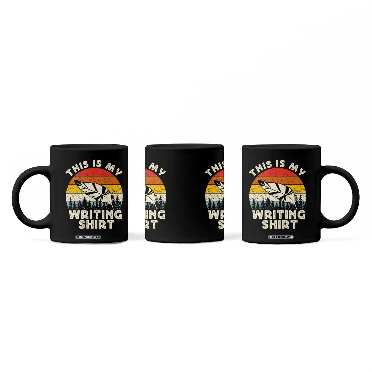 Funny Writer Coffee Mug This is My Writing Shirt Authors Poets Literature TS14 Print Your Wear