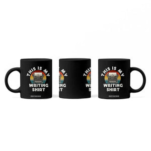 Funny Typewriter Coffee Mug This is My Writing Shirt TS14 Print Your Wear