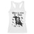 Funny Edgar Allan Poe Racerback Tank Top When It Rains It Poes TS14 White Print Your Wear