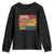 Funny English ELA Teacher Youth Sweatshirt Capital Letters And Periods Bruh TS14 Black Print Your Wear
