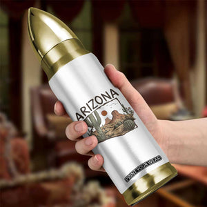 Arizona State Map Desert Landscape Cactus Southwest Bullet Tumbler TS14 Print Your Wear