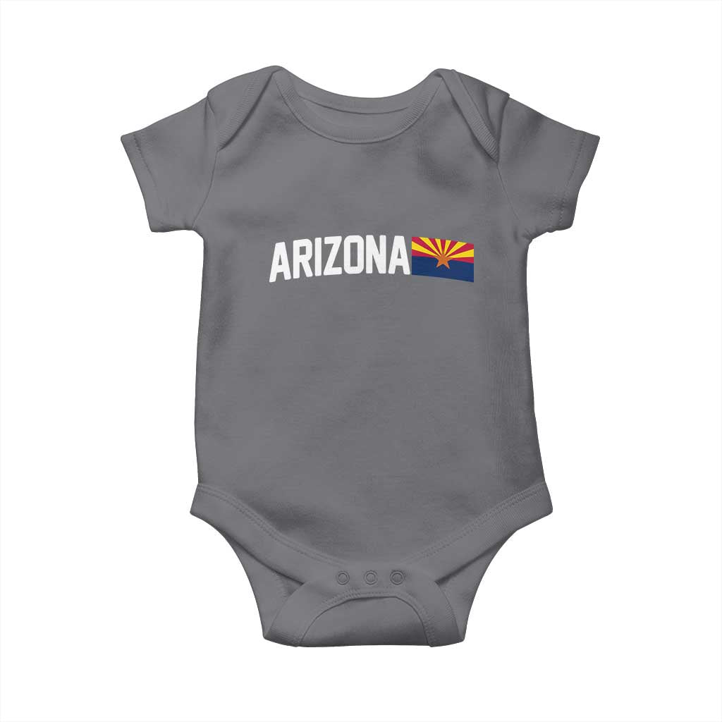 Vintage Arizona AZ State Flag Baby Onesie