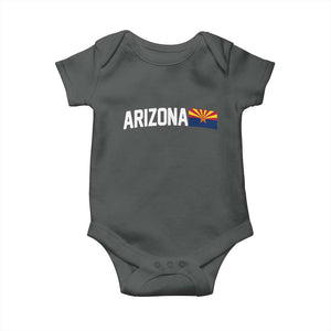 Vintage Arizona AZ State Flag Baby Onesie