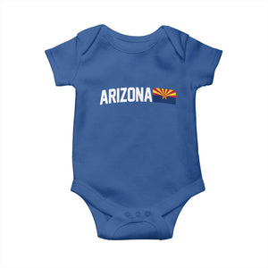 Vintage Arizona AZ State Flag Baby Onesie