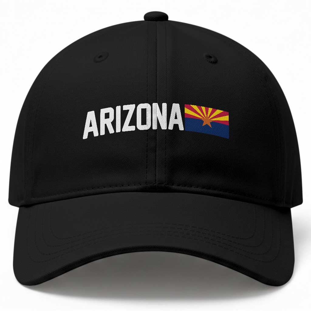 Vintage Arizona AZ State Flag Baseball Cap TS14 Print Your Wear