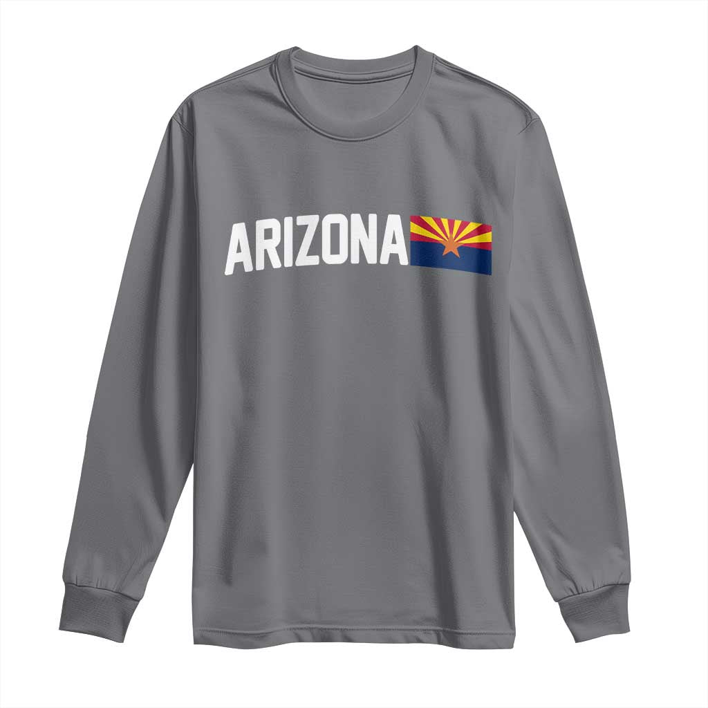 Vintage Arizona AZ State Flag Long Sleeve Shirt