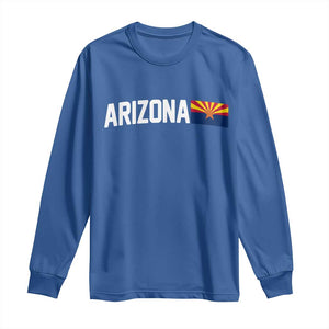 Vintage Arizona AZ State Flag Long Sleeve Shirt