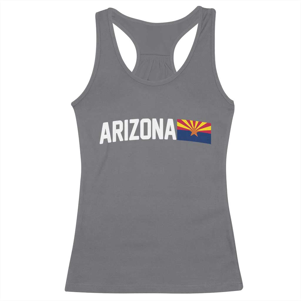 Vintage Arizona AZ State Flag Racerback Tank Top