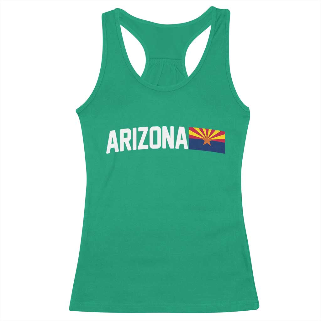Vintage Arizona AZ State Flag Racerback Tank Top