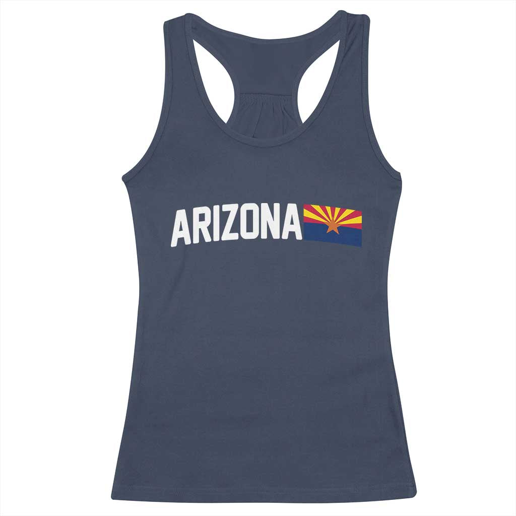 Vintage Arizona AZ State Flag Racerback Tank Top