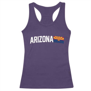 Vintage Arizona AZ State Flag Racerback Tank Top