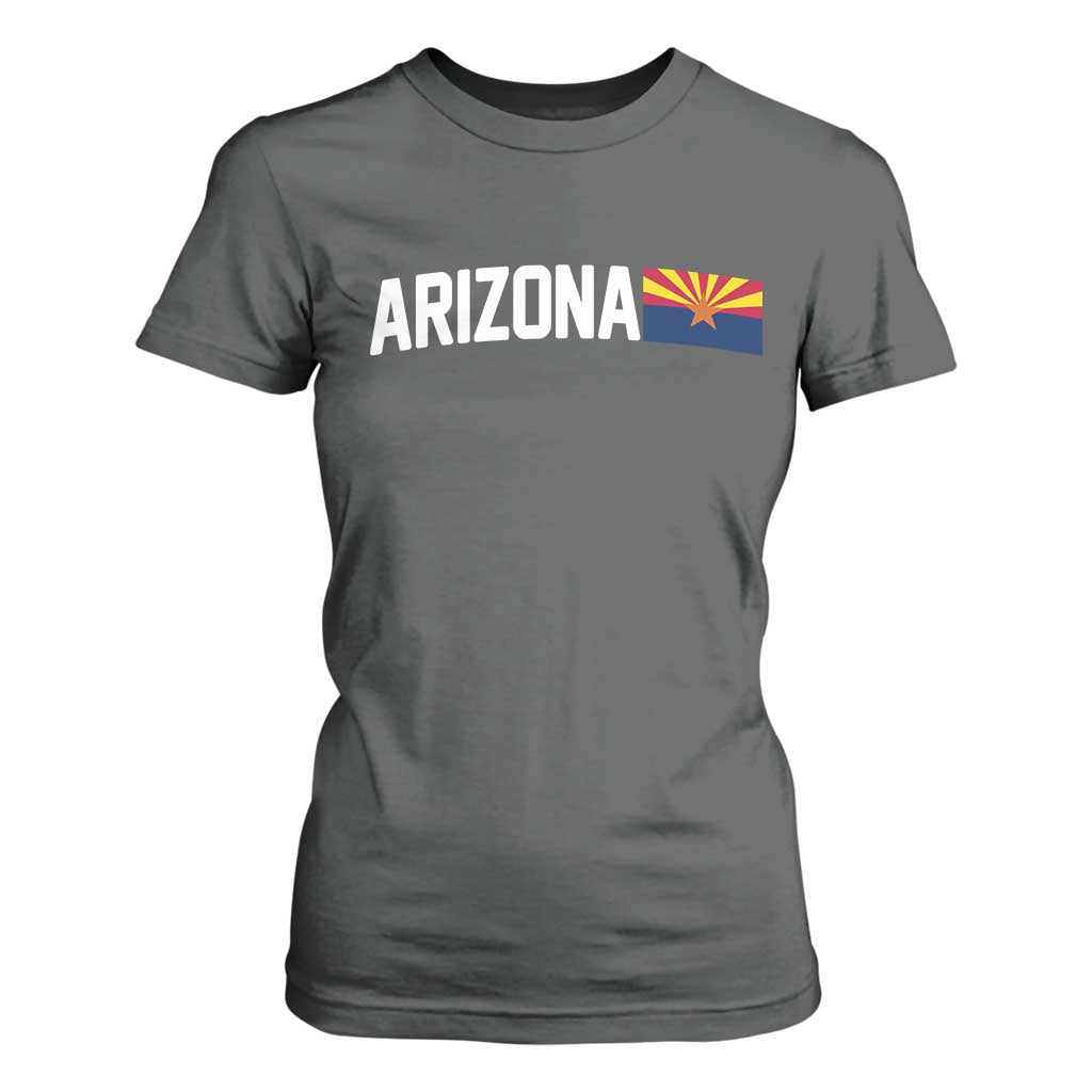 Vintage Arizona AZ State Flag T Shirt For Women