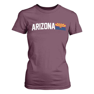 Vintage Arizona AZ State Flag T Shirt For Women