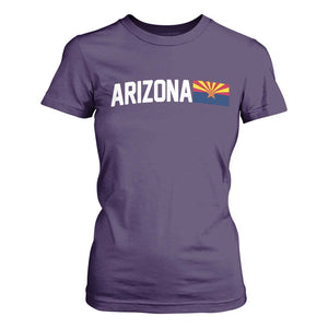 Vintage Arizona AZ State Flag T Shirt For Women