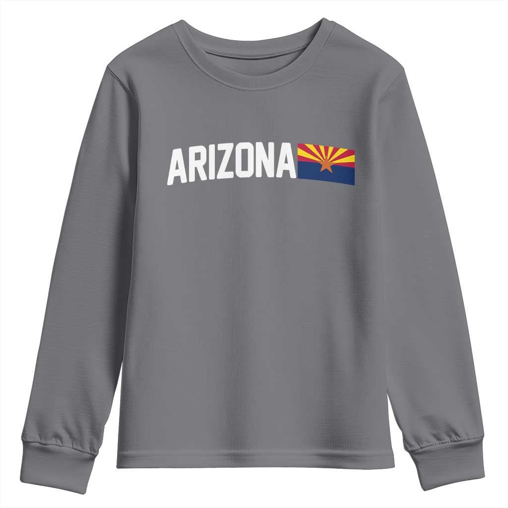 Vintage Arizona AZ State Flag Youth Sweatshirt