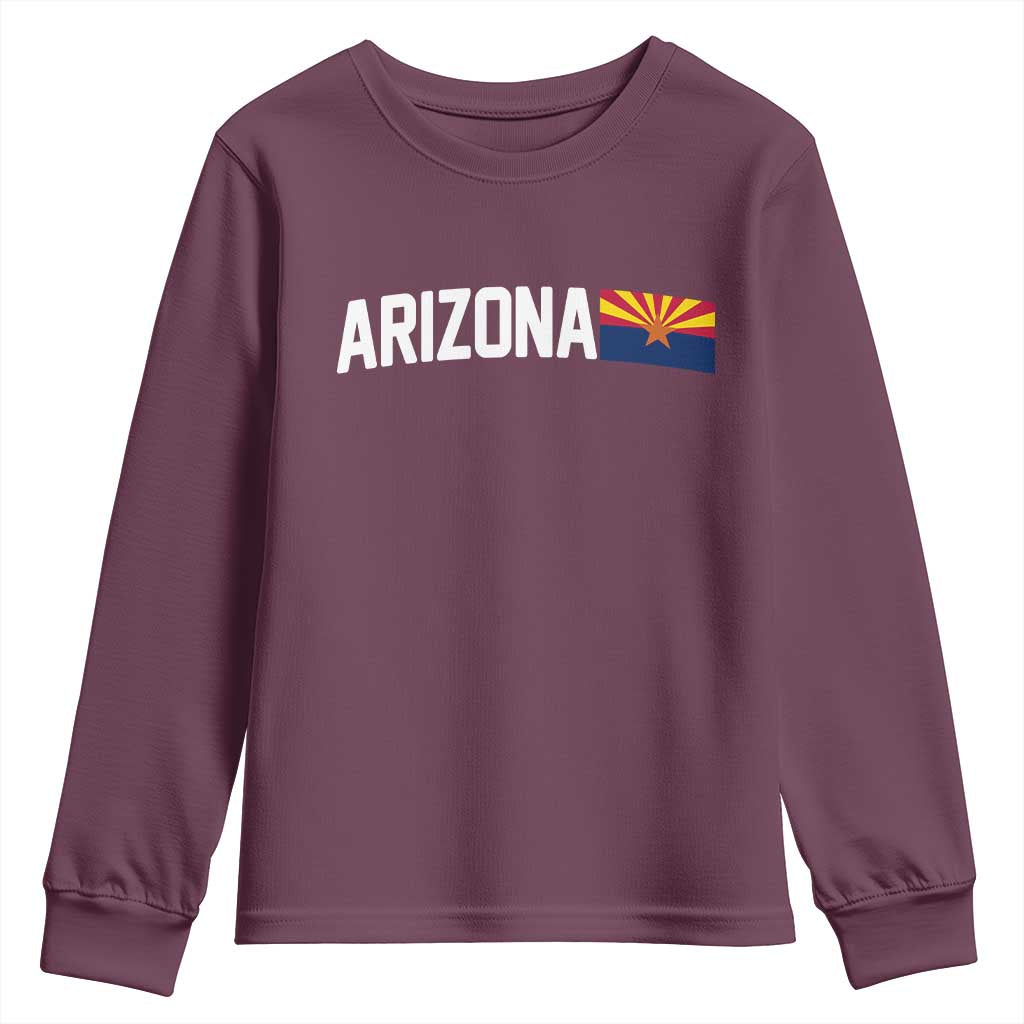 Vintage Arizona AZ State Flag Youth Sweatshirt