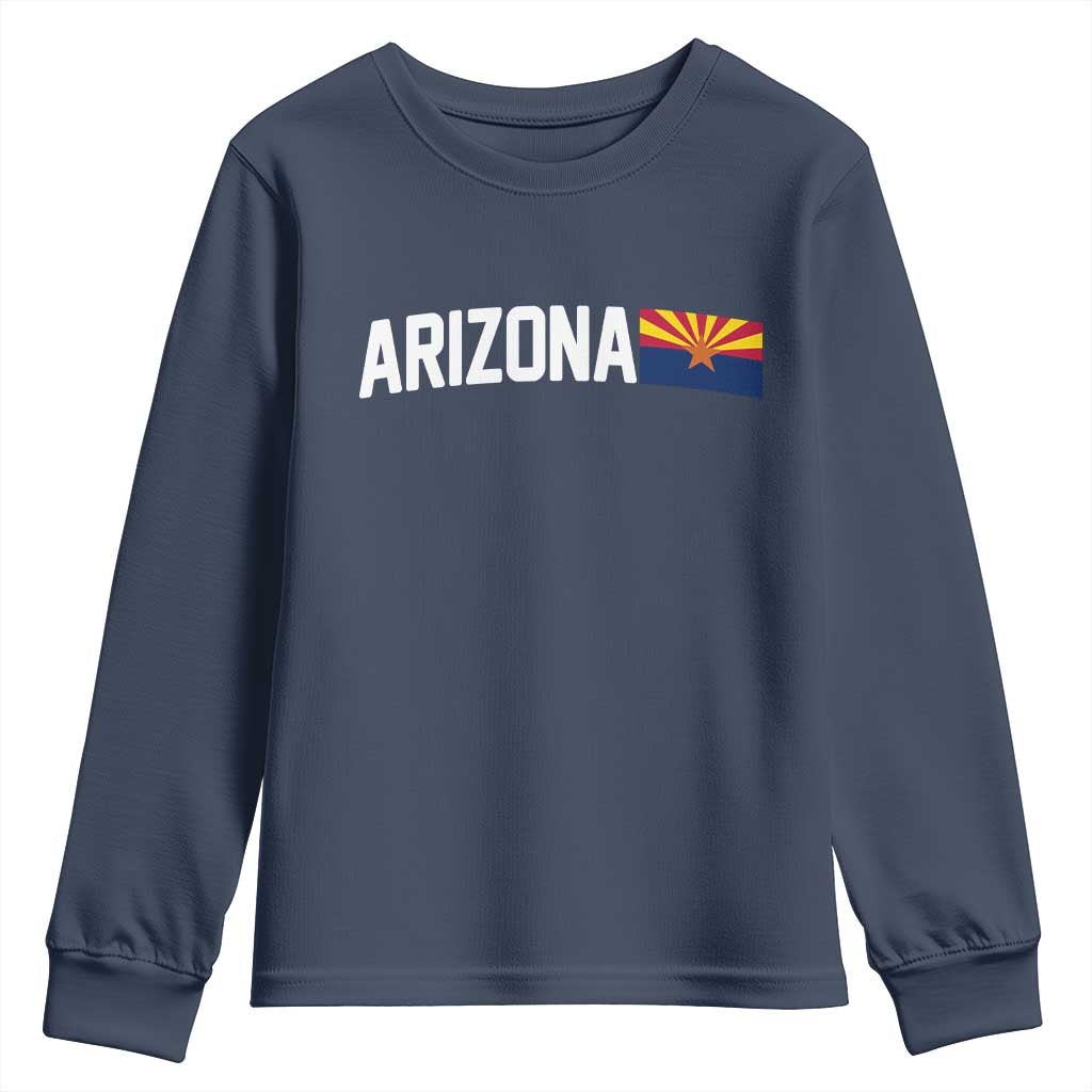 Vintage Arizona AZ State Flag Youth Sweatshirt
