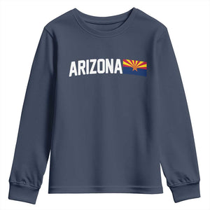 Vintage Arizona AZ State Flag Youth Sweatshirt