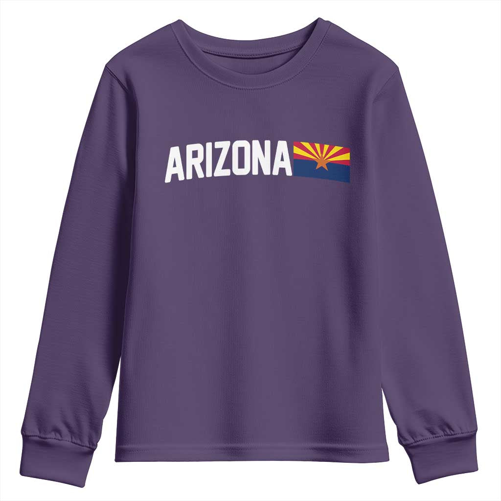 Vintage Arizona AZ State Flag Youth Sweatshirt