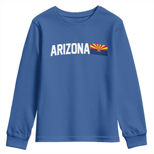 Vintage Arizona AZ State Flag Youth Sweatshirt