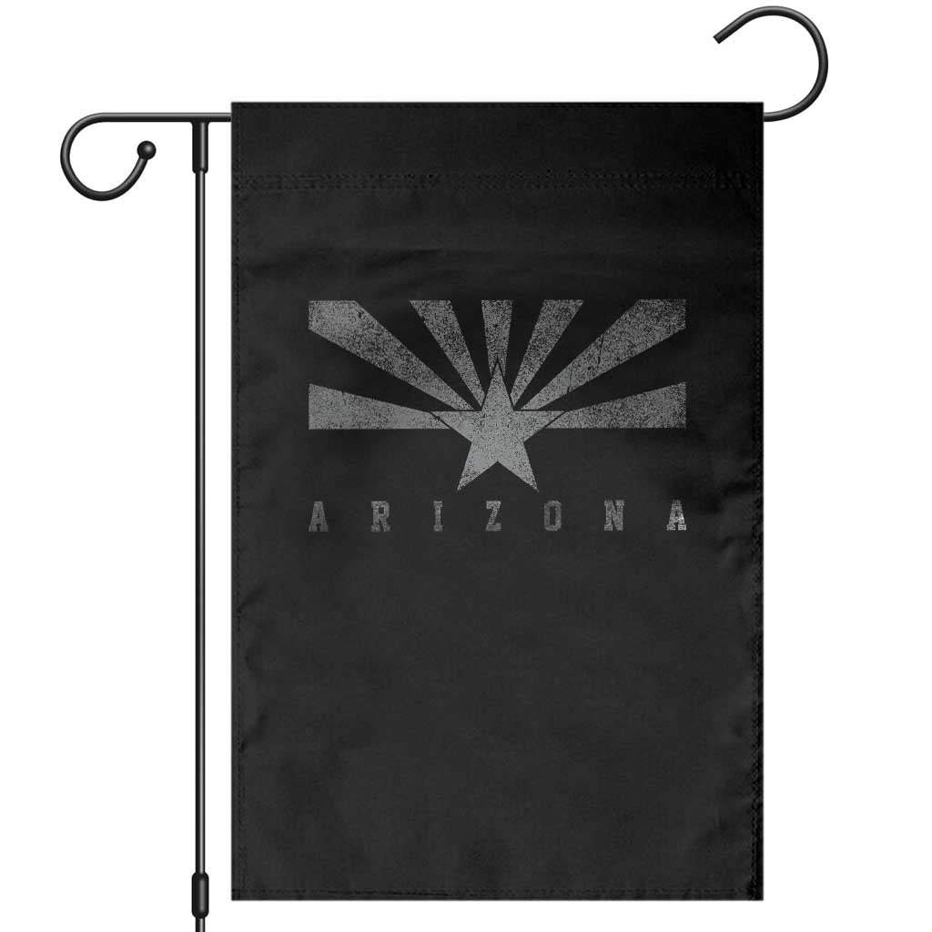 Arizona State Flag Pride Southwest Heritage Americana Garden Flag TS14 Black Print Your Wear