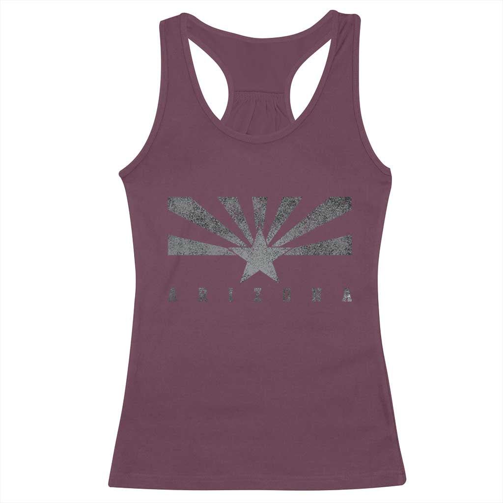 Arizona State Flag Pride Southwest Heritage Americana Racerback Tank Top
