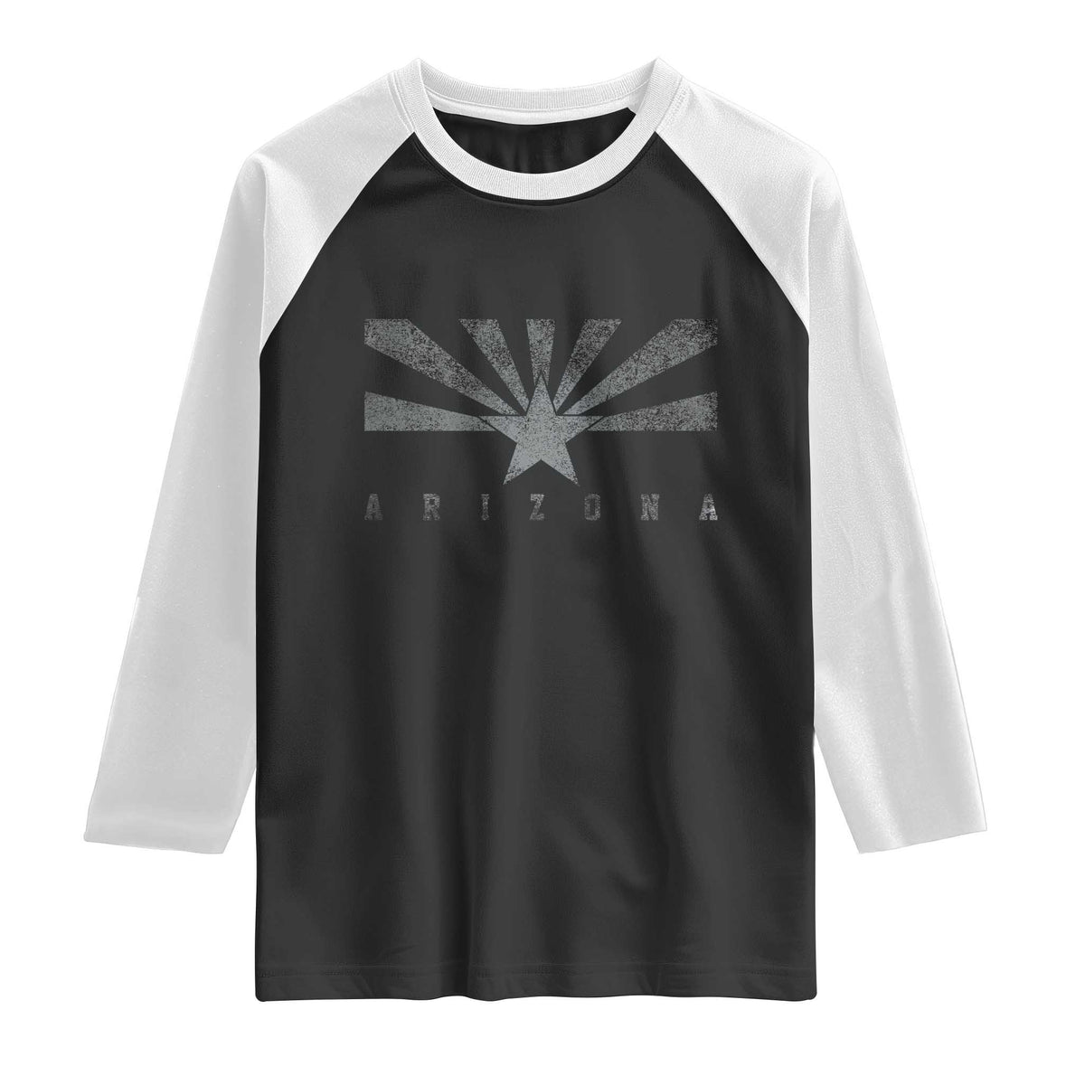 Arizona State Flag Pride Southwest Heritage Americana Raglan Shirt