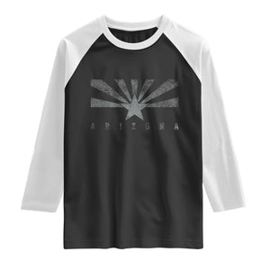 Arizona State Flag Pride Southwest Heritage Americana Raglan Shirt