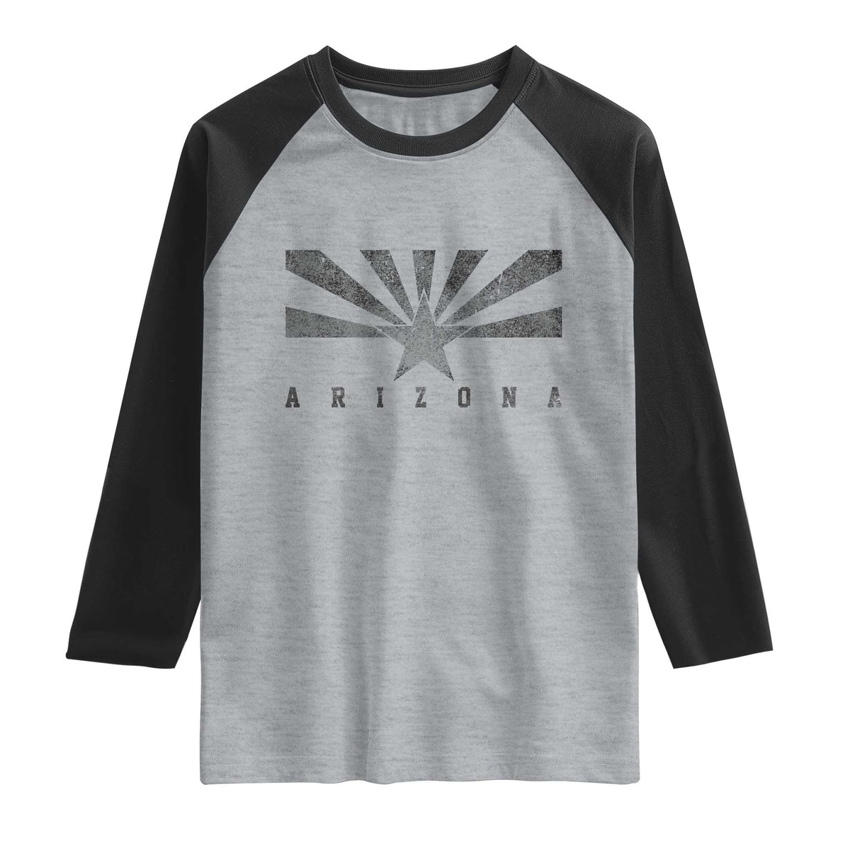 Arizona State Flag Pride Southwest Heritage Americana Raglan Shirt