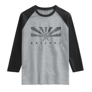 Arizona State Flag Pride Southwest Heritage Americana Raglan Shirt