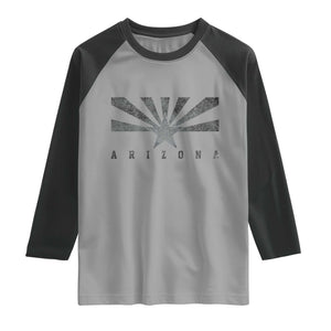 Arizona State Flag Pride Southwest Heritage Americana Raglan Shirt