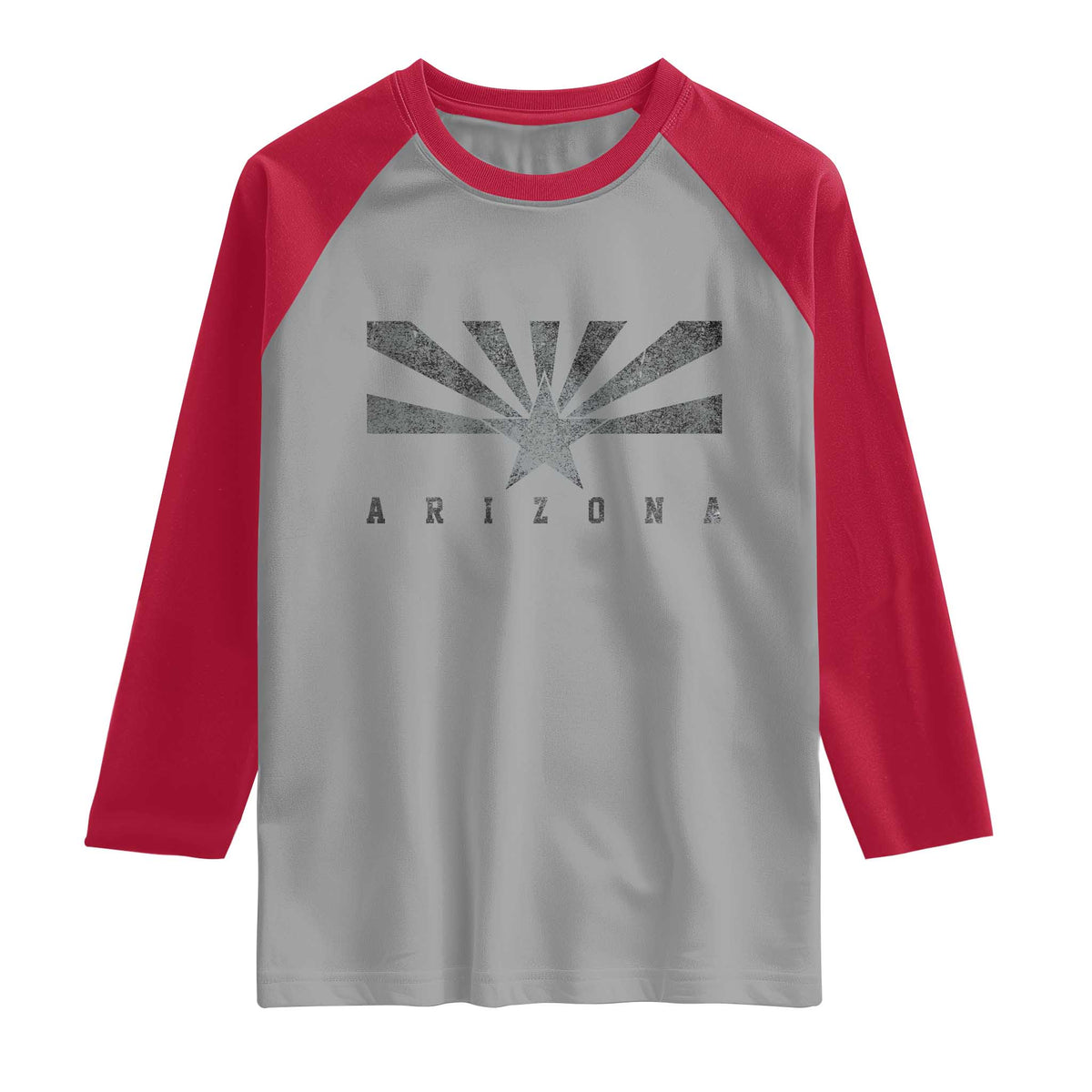 Arizona State Flag Pride Southwest Heritage Americana Raglan Shirt