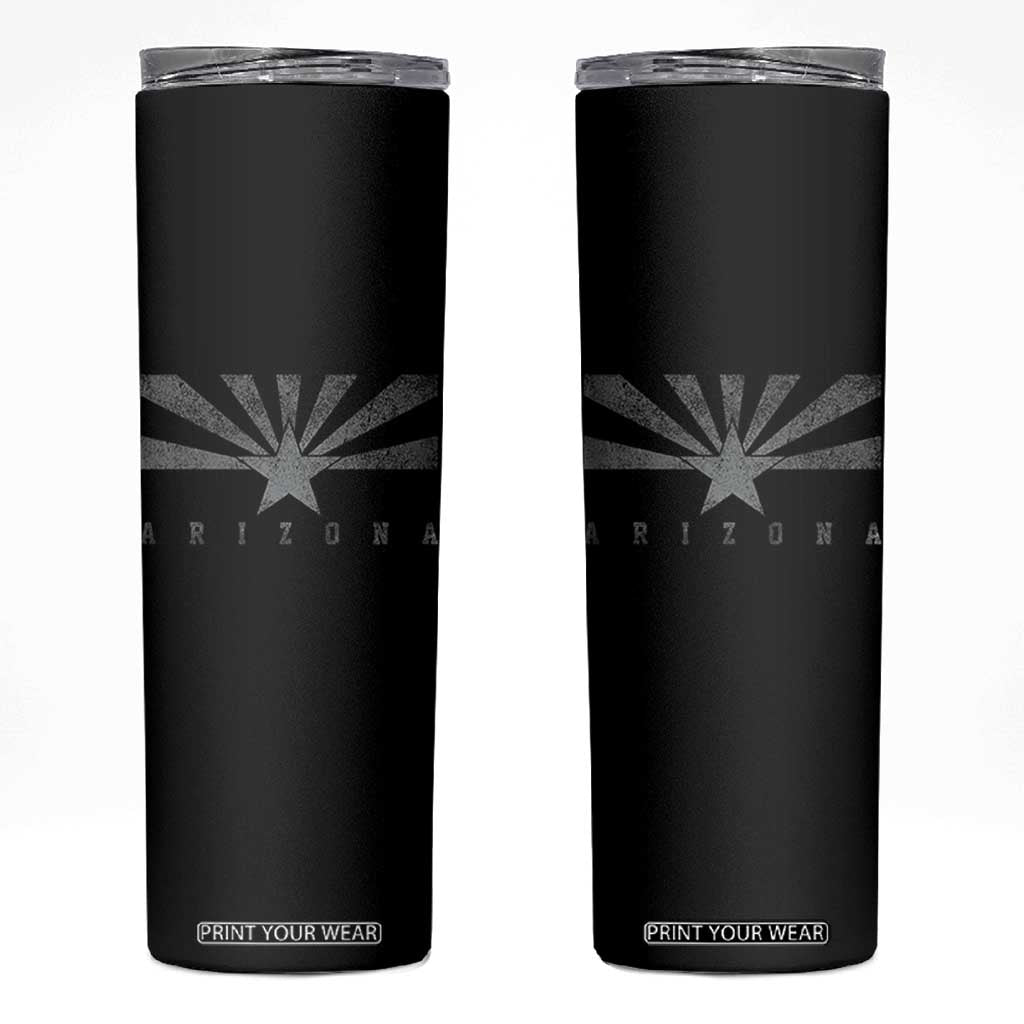 Arizona State Flag Pride Southwest Heritage Americana Skinny Tumbler