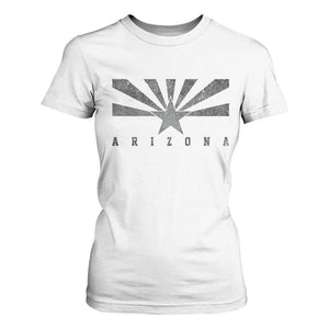 Arizona State Flag Pride Southwest Heritage Americana T Shirt For Women