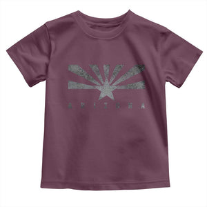Arizona State Flag Pride Southwest Heritage Americana Toddler T Shirt