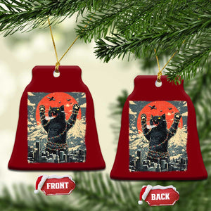 Japanese Cat Christmas Ceramic Ornament Funny Kitten Kitty Cat Lover TS14 Print Your Wear