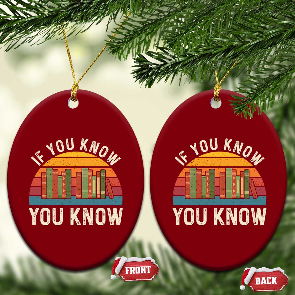 67 Six Seven Book Lover Meme Ceramic Ornament If You Know You Know TS14 Print Your Wear