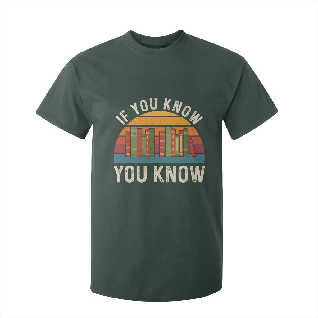 67 Six Seven Book Lover Meme T Shirt For Kid If You Know You Know TS14 Dark Forest Green Print Your Wear