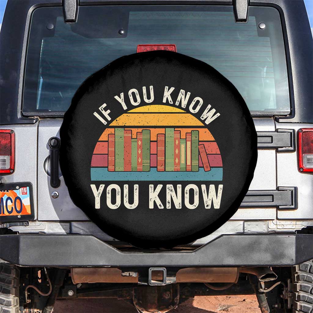 67 Six Seven Book Lover Meme Spare Tire Cover If You Know You Know TS14 No hole Black Print Your Wear