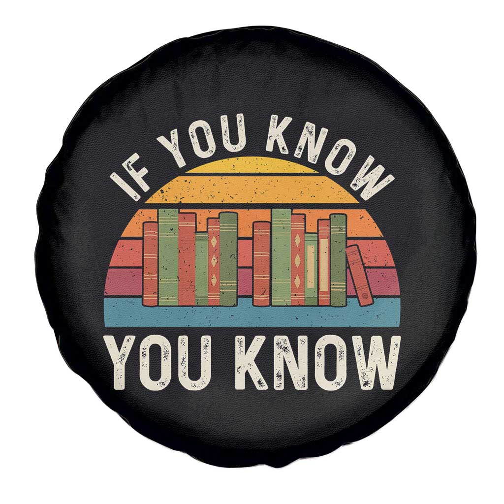 67 Six Seven Book Lover Meme Spare Tire Cover If You Know You Know TS14 Print Your Wear