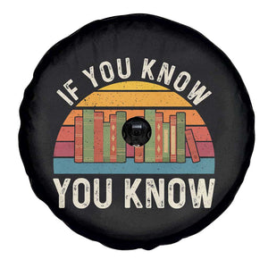 67 Six Seven Book Lover Meme Spare Tire Cover If You Know You Know TS14 Print Your Wear