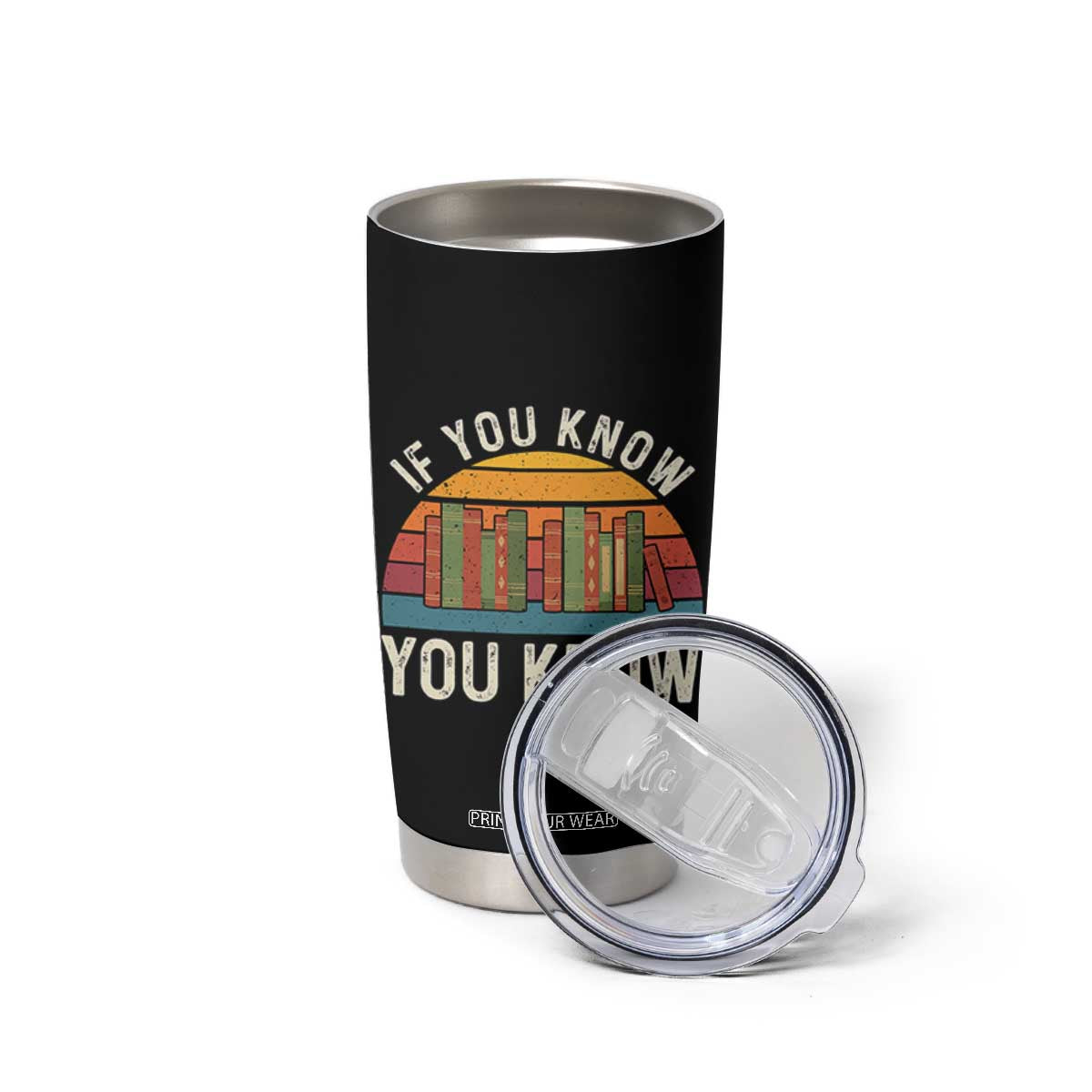 67 Six Seven Book Lover Meme Tumbler Cup If You Know You Know TS14 Print Your Wear