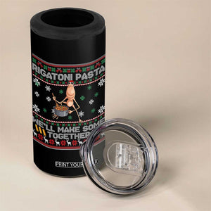 Marcus The Worm Christmas Meme 4 in 1 Can Cooler Tumbler Rigatoni Pasta We Will Make Some Together TS14 Print Your Wear