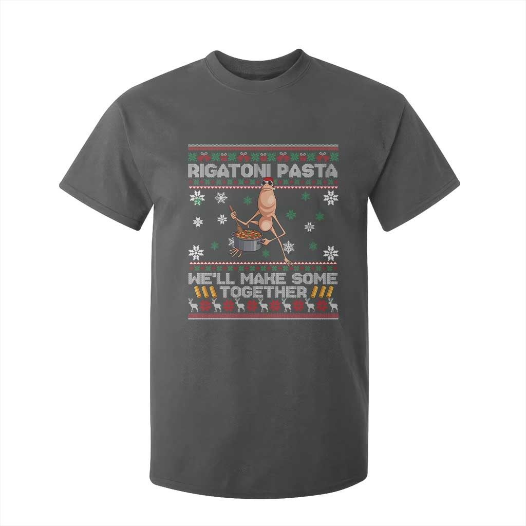 Marcus The Worm Christmas Meme T Shirt For Kid Rigatoni Pasta We Will Make Some Together TS14 Dark Heather Print Your Wear